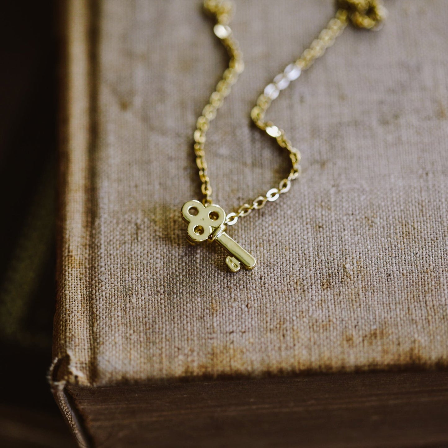 Little Gold Key Necklace