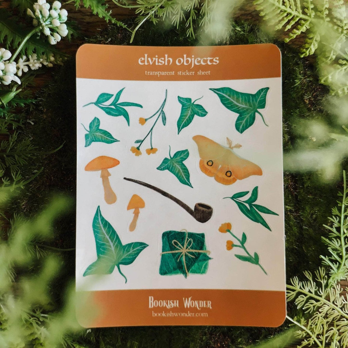 Elvish Objects Sticker Sheet