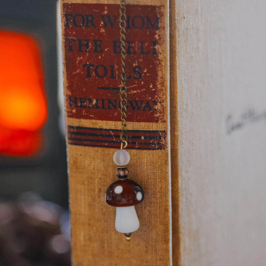 Mushroom Dangle Bookmark