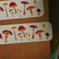 Mushroom Collection Bookmark