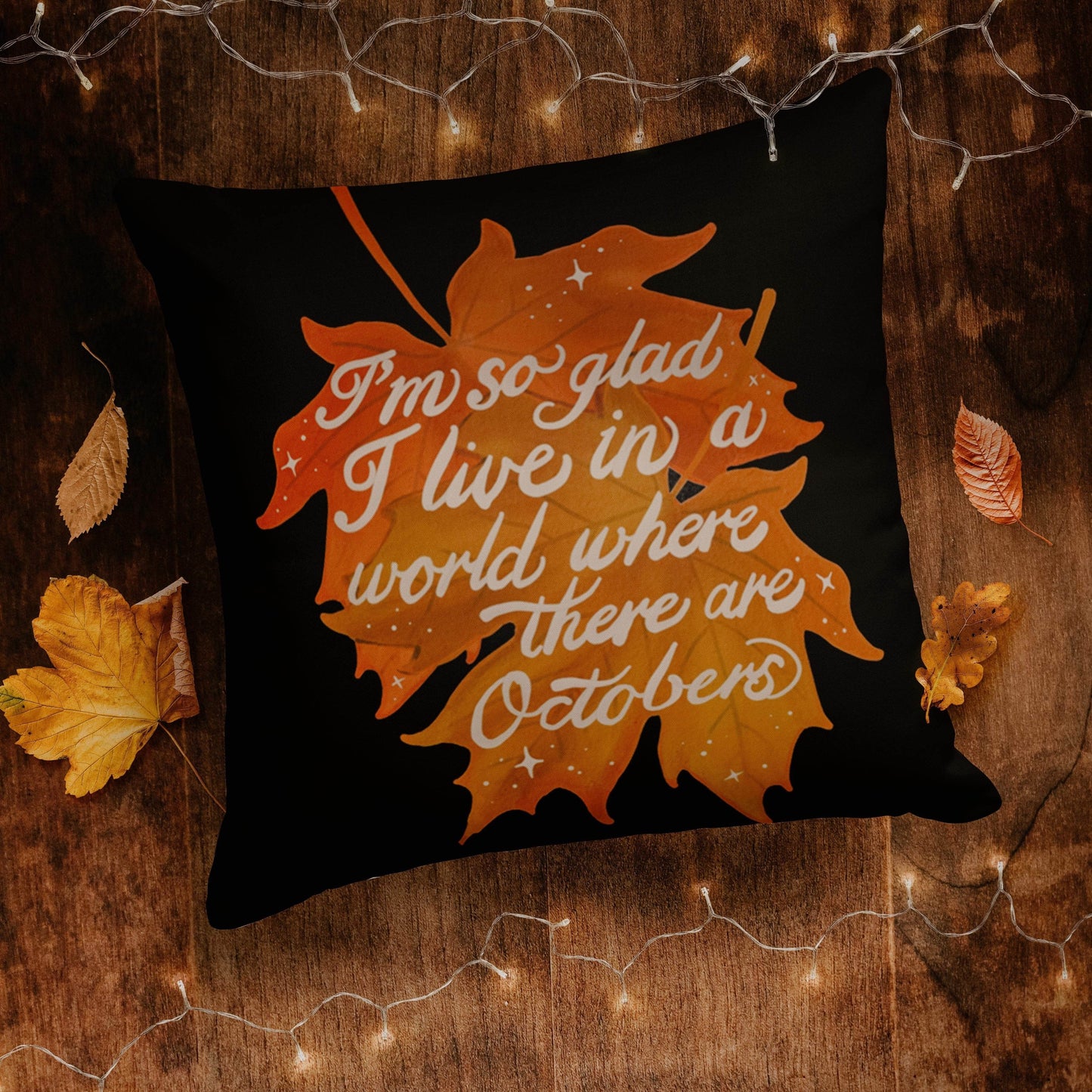 Anne of Green Gables Octobers Pillow